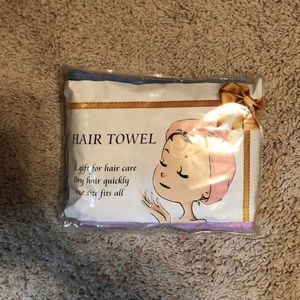 Two hair towels